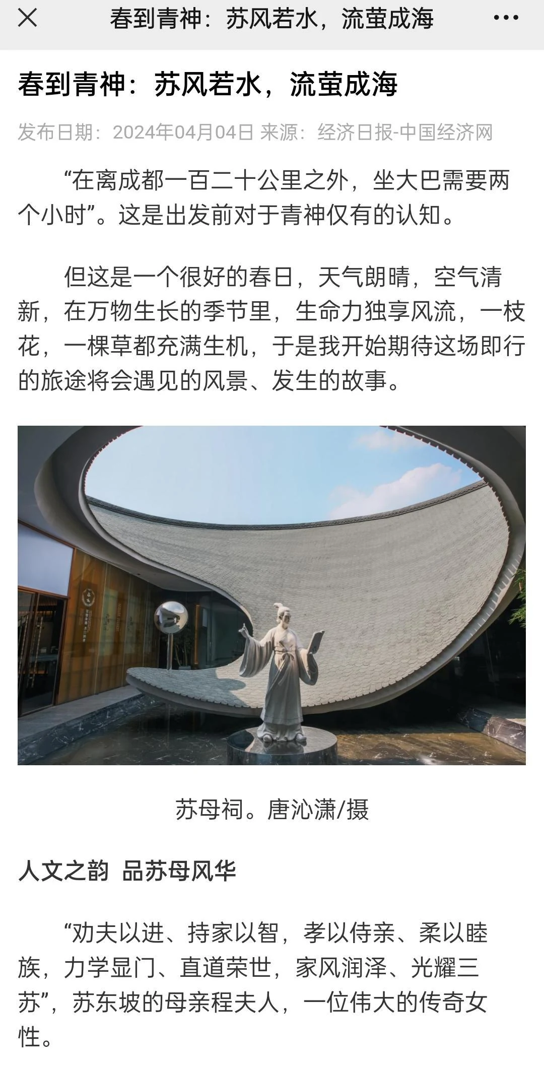 春到青神：苏风若水，流萤成海作品展示 1